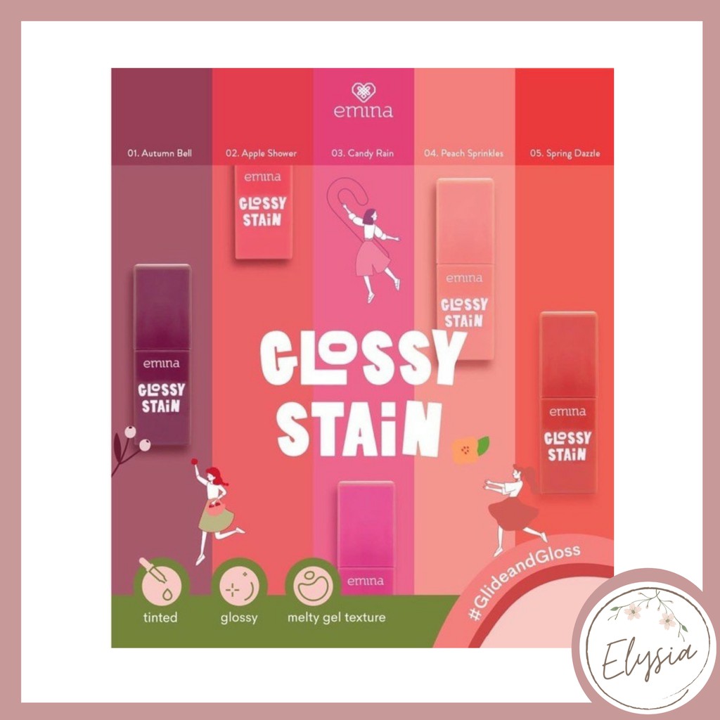 EMINA GLOSSY STAIN LIP TINT