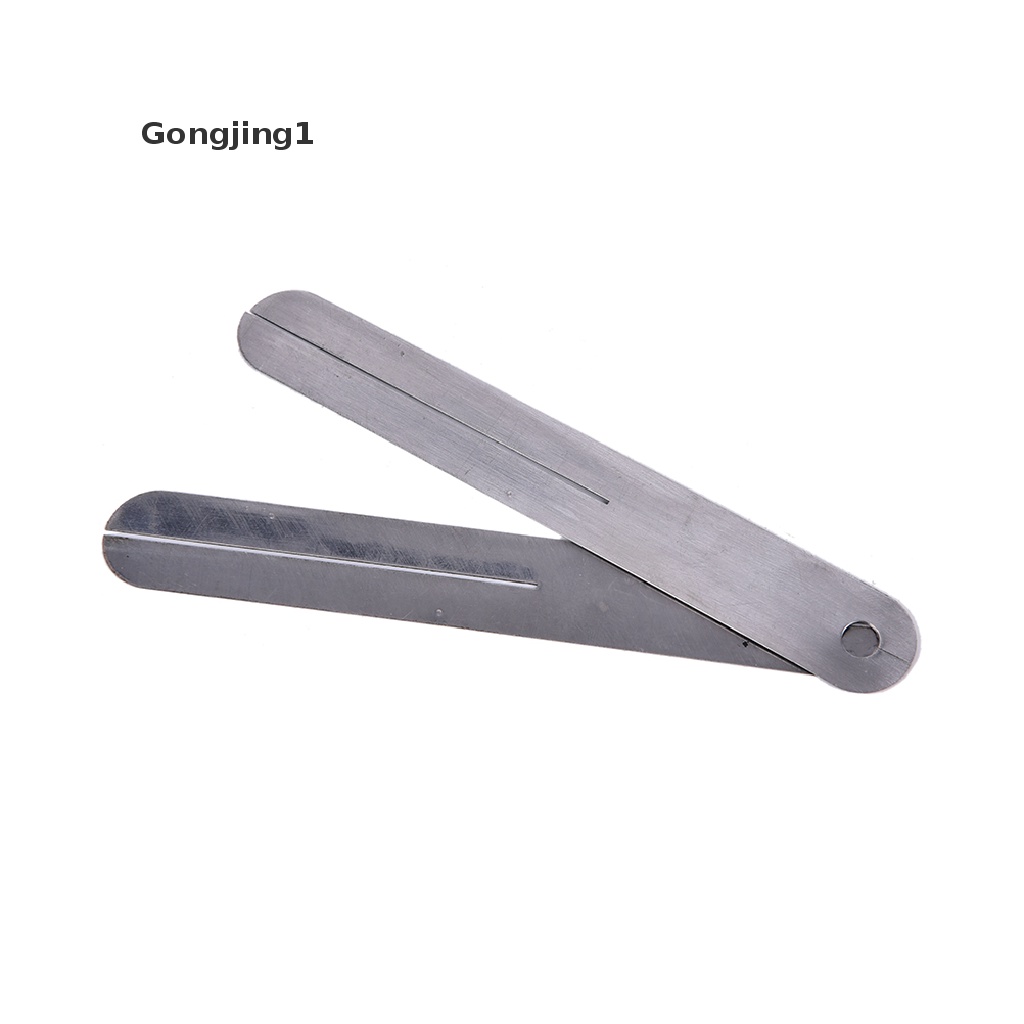 Gongjing1 2pcs Pelat Baja Pelindung fretboard Untuk Reparasi