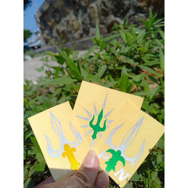 stiker timbul trisula / perguruan PN / pagar nusa / Pencak Silat
