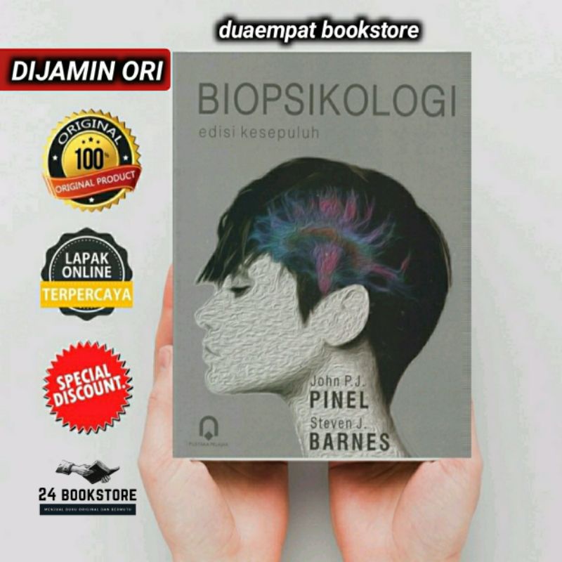 Buku Biopsikologi Edisi 10 - John P J Pinel - Original (Pustaka Pelajar)
