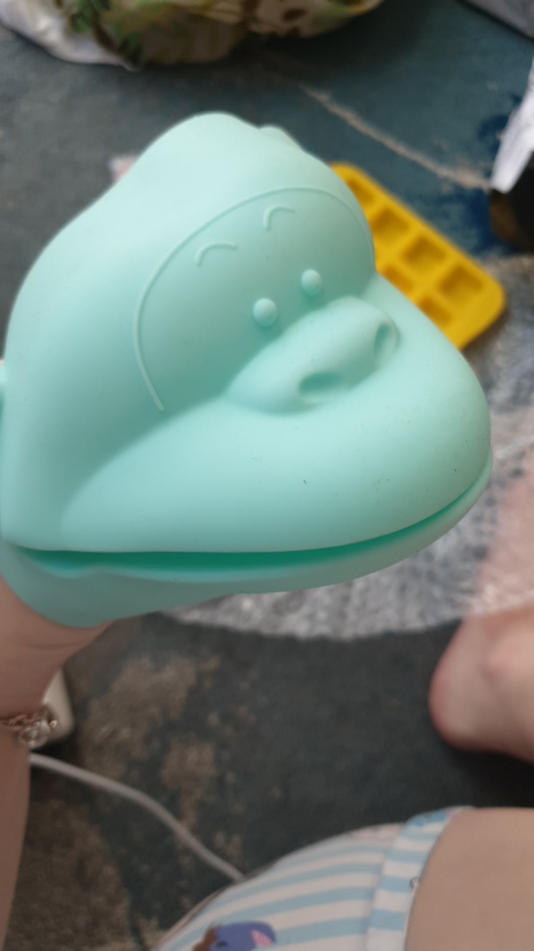 Yh-0346 Jampel Pelindung Tangan Silikon Kepala Monyet