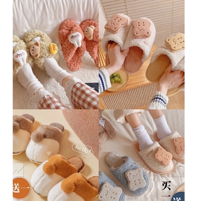 SENDAL KAMAR SANDAL RUMAH KOREA PREMIUM WANITA DAN ANAK / SENDAL BULU KOREA / SANDAL RUMAH PREMIUM