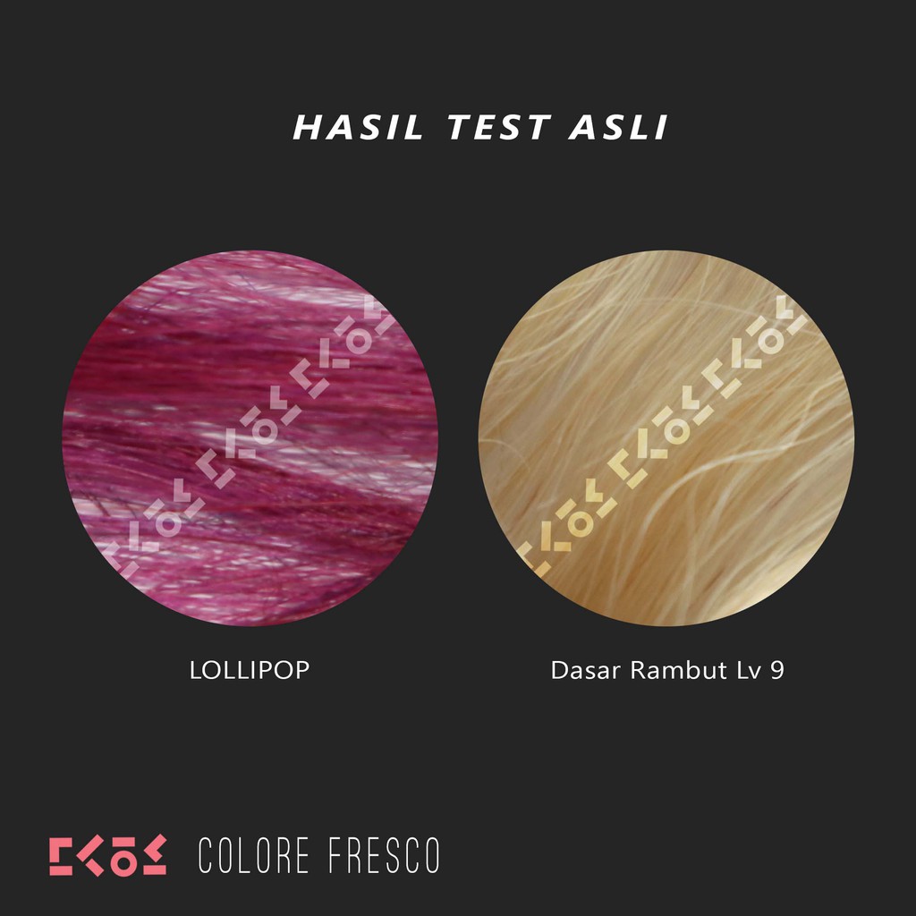 CF-LO COLORE FRESCO - LOLLIPOP color cream cat pewarna rambut magenta