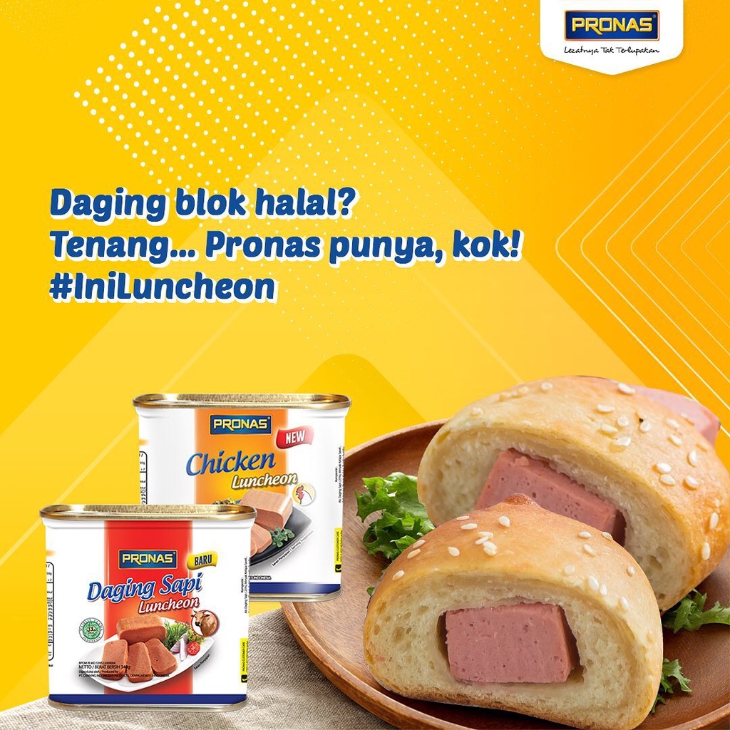 Pronas Luncheon Daging Ayam Chicken 340 gram gr / 340gr ( Halal )