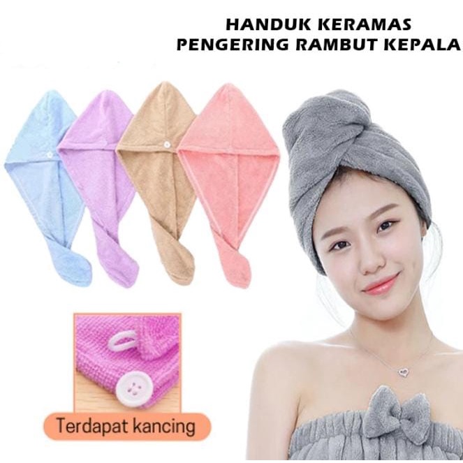 Handuk Baju Dewasa Handuk Kimono Motif Karakter / Handuk Wanita Kekinian