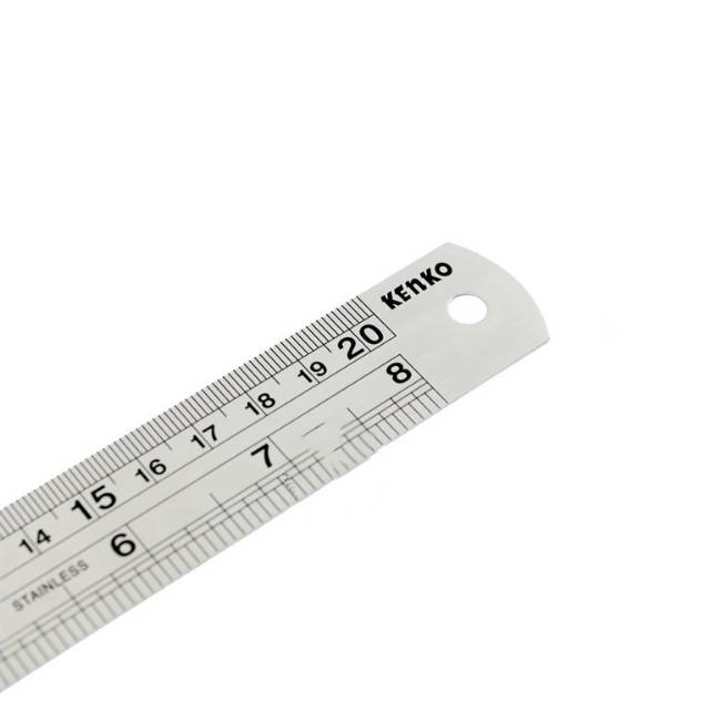 

Penggaris Besi/Stainless Kenko 20cm