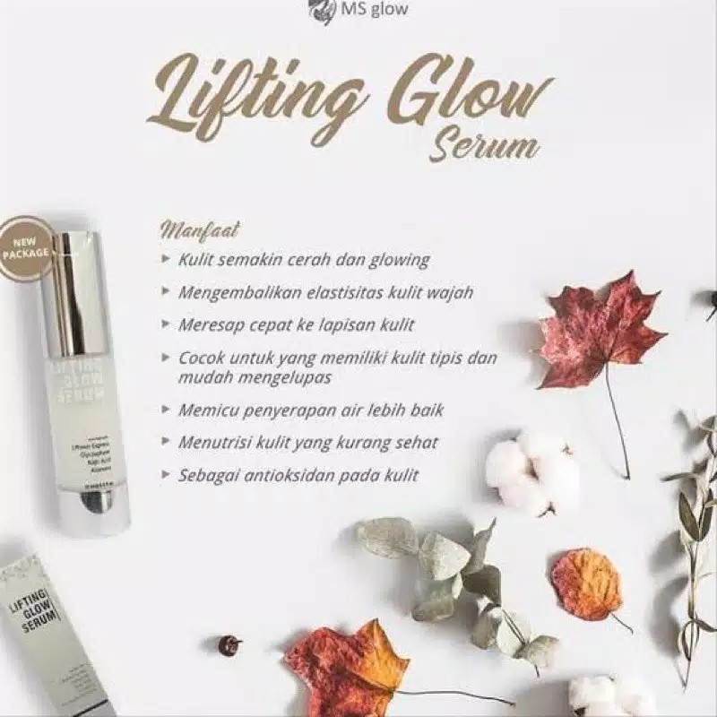 LT- [150GR] LIFTING GLOW SERUM - MS GLOW ( BPOM )