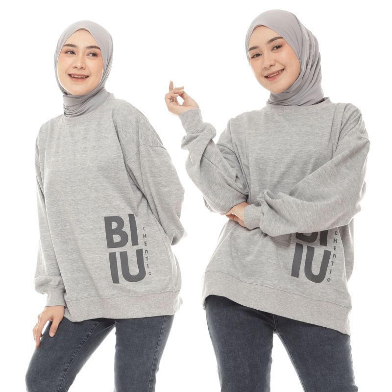 Biiu Sweater Crewneck Oversize