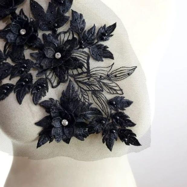 ❀ lace bordir bunga 3d ◙