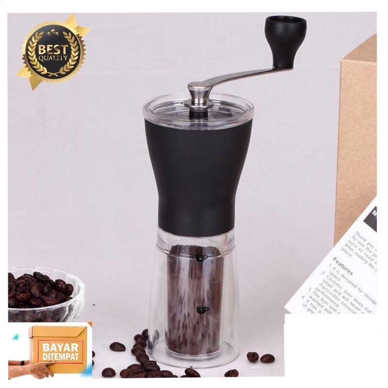 Alat Penggiling Kopi Manual Coffee Grinder OneTwoCups Peralatan Kopi Pemotong Kopi Barista