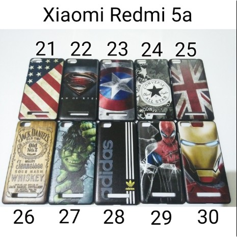 Hardcase Karakter For Xiaomi Redmi 5A / back case Hard case Redmi 5A