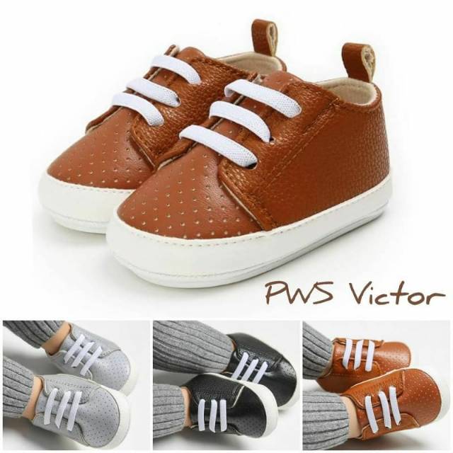 sepatu bayi prewalker/ sepatu PWS baby/ sepatu bayi import lucu