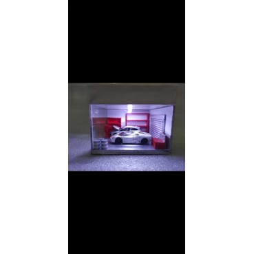 mini garage diorama