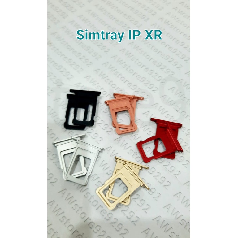 Slot Tempat Dudukan Kartu Simcard Sim card Lock Simtray Sim Tray IPHONE XR / IP XR