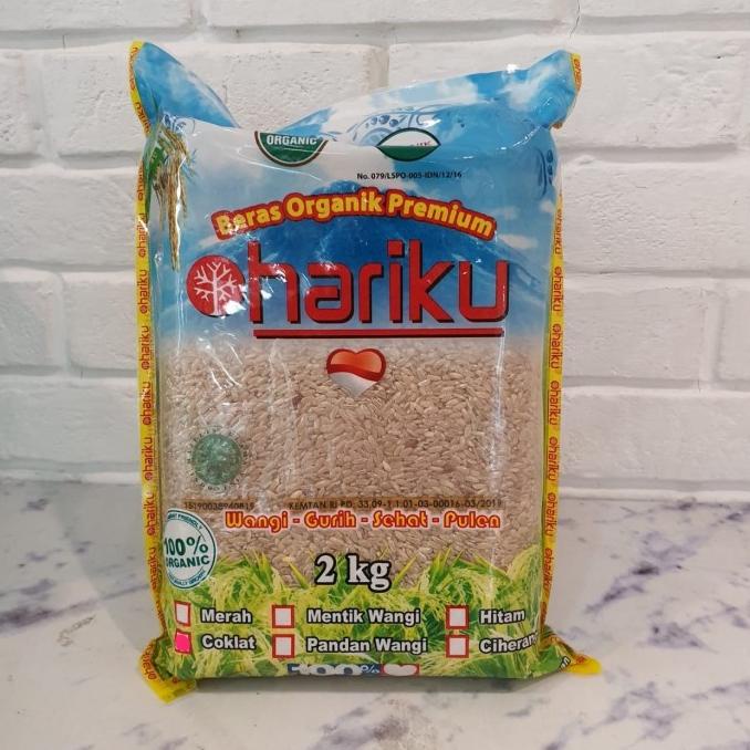 

2KG ORGANIC BROWN RICE| BERAS COKELAT BERAS COKLAT ORGANIK HARIKU