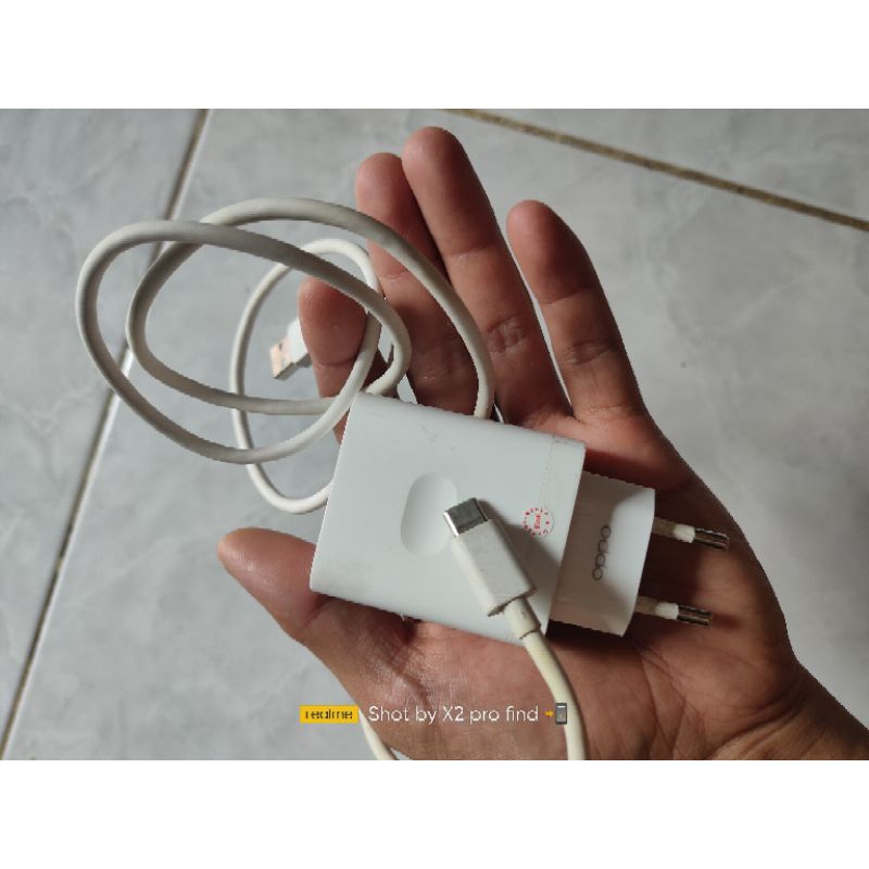 charger ori cabutan oppo a74/reno 8