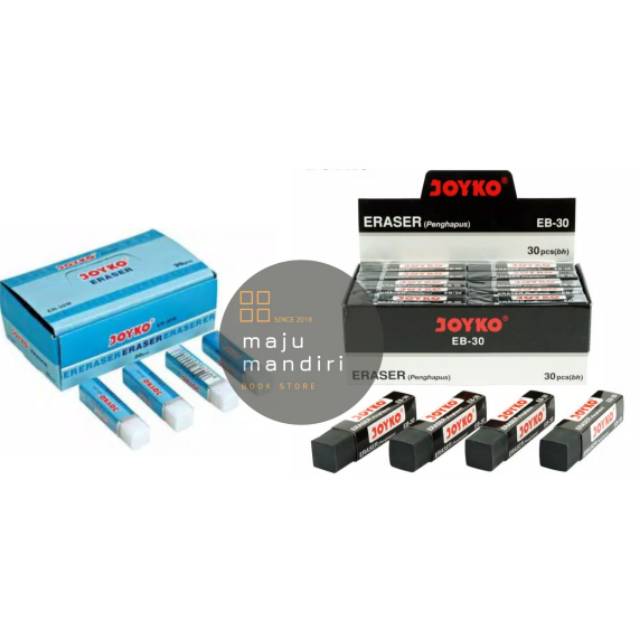

1 Pack - Penghapus / Eraser Joyko EB30 Isi 30 Pcs