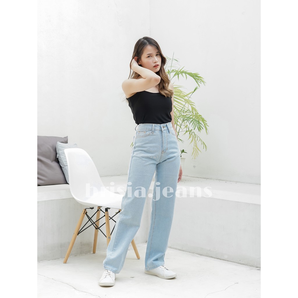 BRISIA JEANS - WENDY Boyfriend Cullote Jeans (Highwaist) - 6 Colours Size 27-33 / Boyfriend Loose