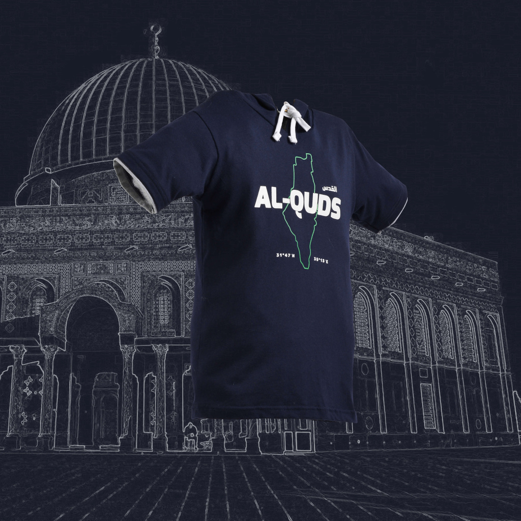 T-shirt Hoodie Al-Quds-ATH03 Promo Murah