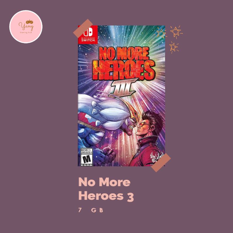 No More Heroes 3 III Hero Nintendo Switch