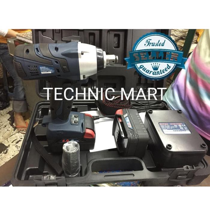 BITEC Cordless Impact Wrench/Mesin Buka Baut Mobil Motor BIW50/400S