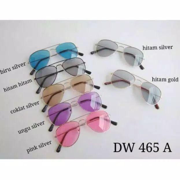 Kacamata Anak Aviator Warna DW465 / GQ110