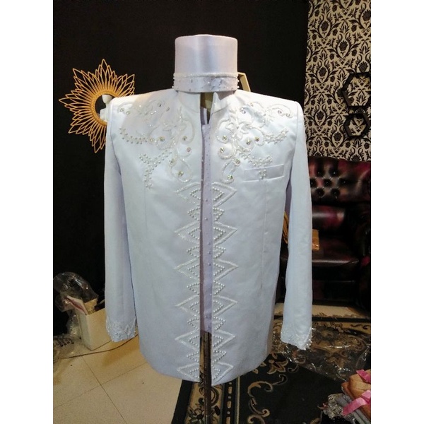Beskap pengantin Baju nikah pria Baju pengantin pria