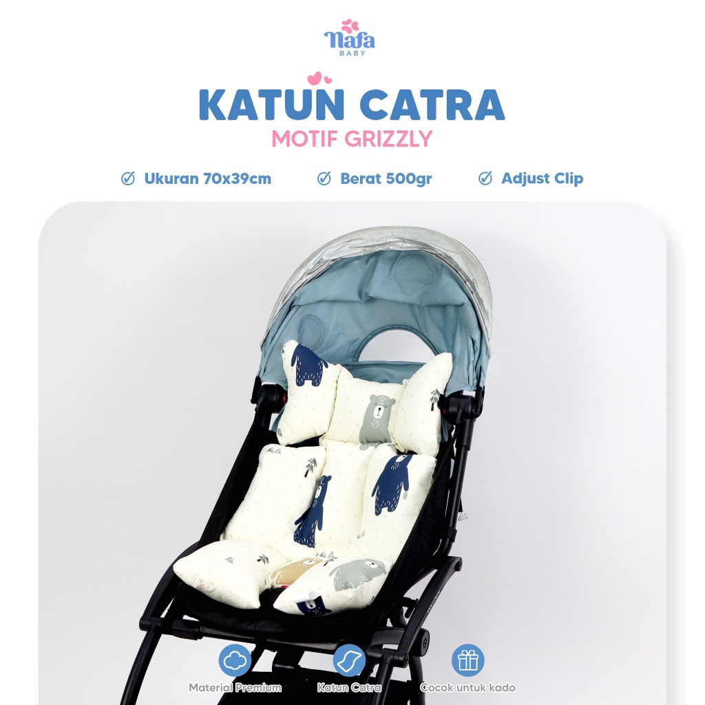 NAFA BABY - Alas Stroller Bayi Universal | Bantal Stroller