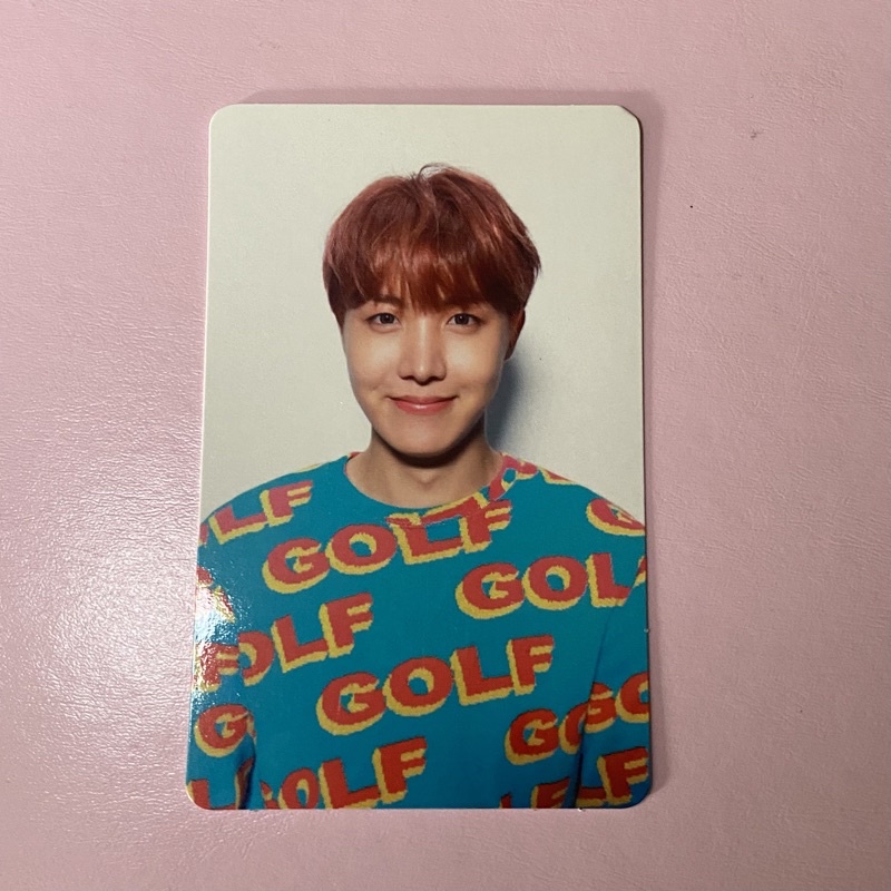 Jhope Her V LoveYourself Album Photocard Official BTS
