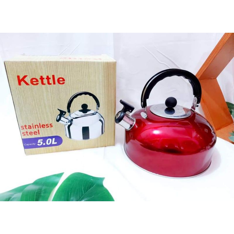TEKO SIUL 4.0 L Kapasitas Teko 5 Liter(Body Stainless Steel Mirror Finish Quality) -