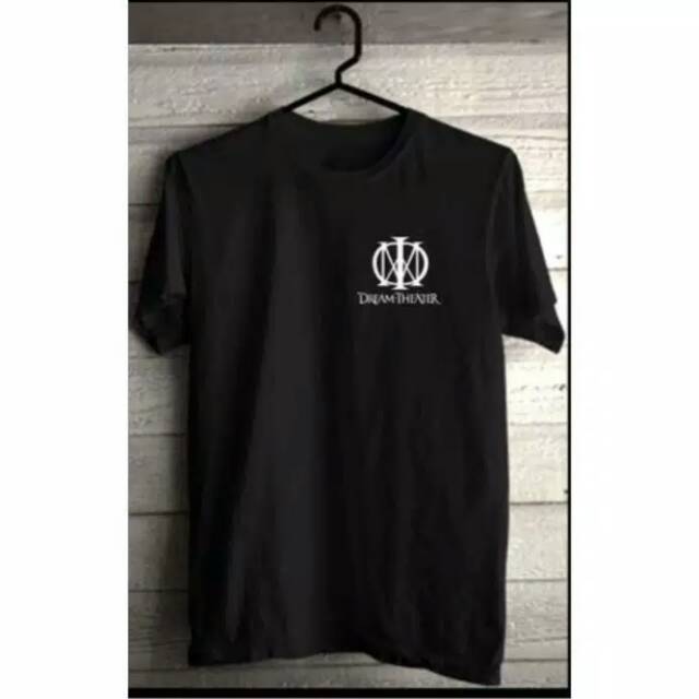 Kaos Band Dream Theater Logo Kecil Didada Kiri