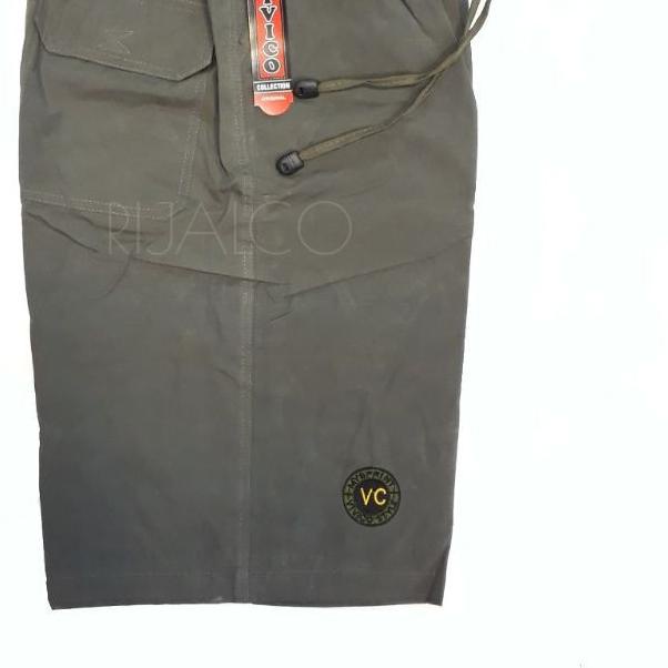 ✽ CELANA PENDEK 3/4 KASUAL PRIA DIBAWAH LUTUT PINGGANG KARET ➬