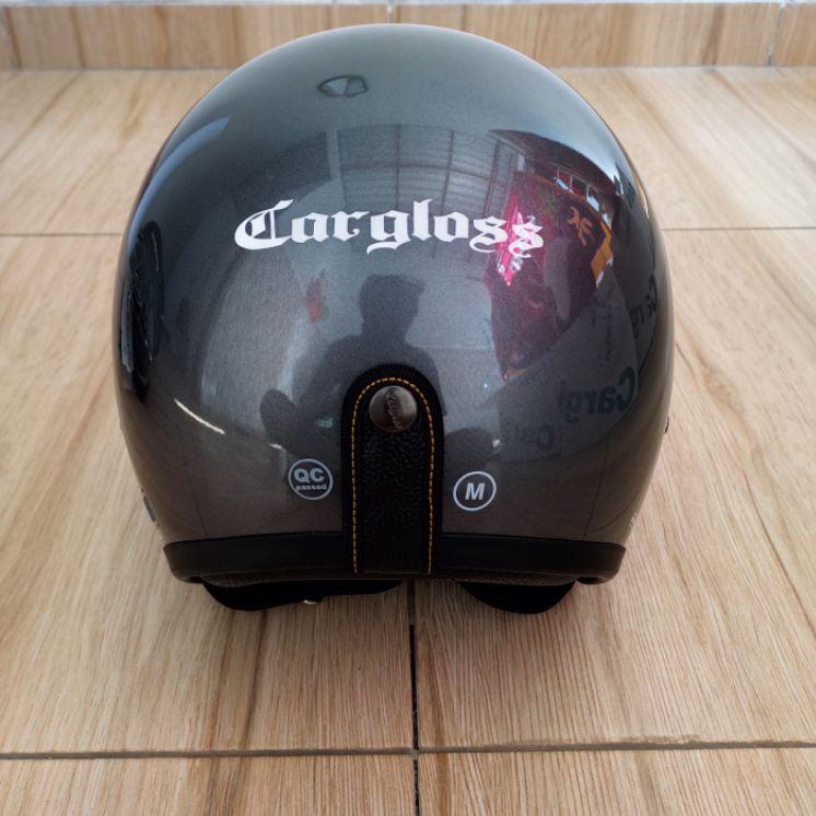 549WHM HELM CARGLOSS CFM/Retro Anchor Grey 100% Original Tanpa Kaca Dijamin Murah
