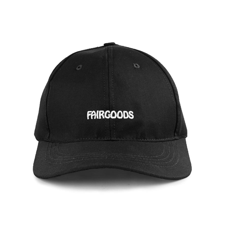 Harga Spesial.. Fairgoods Topi - Polo Cap Black