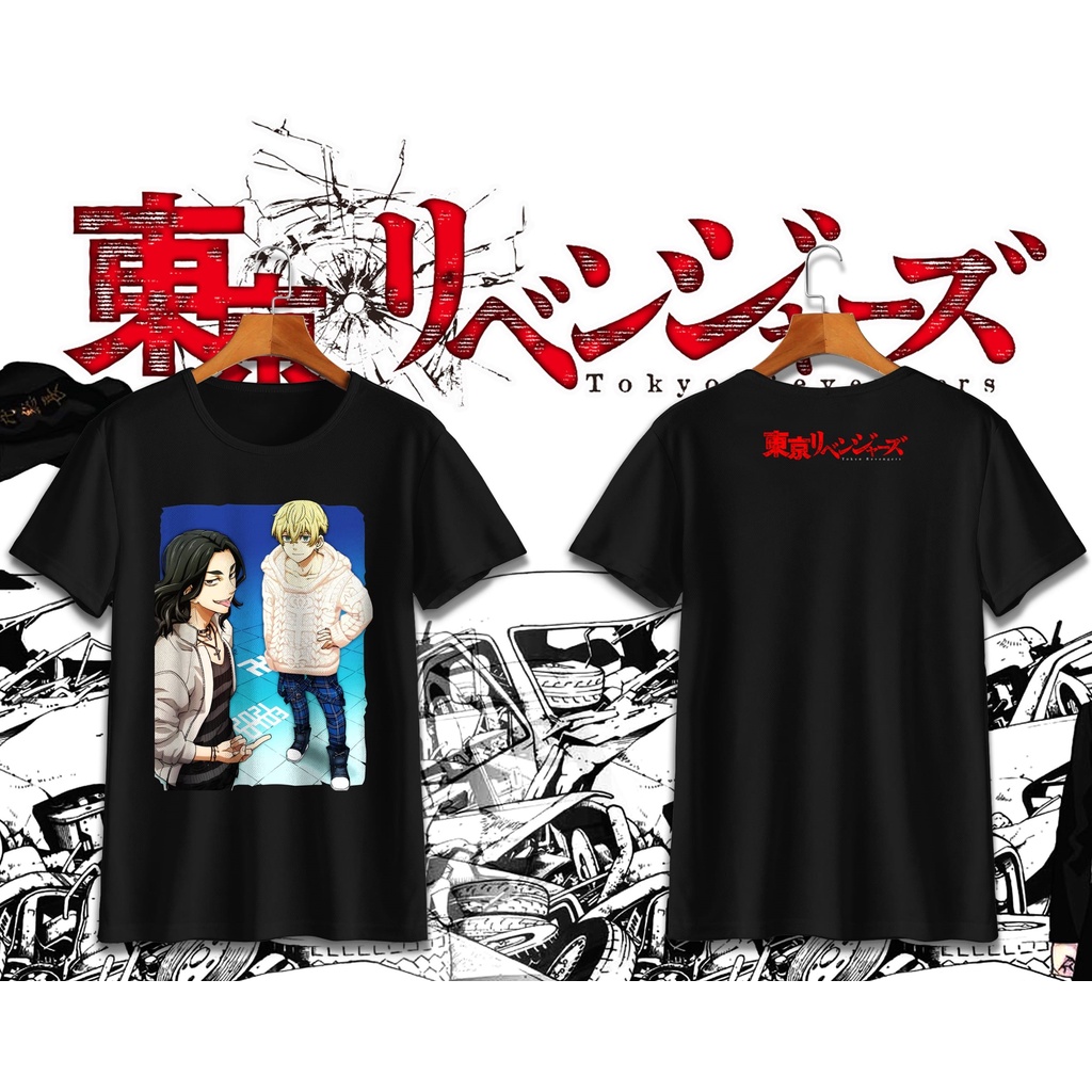 [TERLENGKAP] KAOS ANIME TOKYO REVENGERS CHIFUYU MATSUNO X BAJI