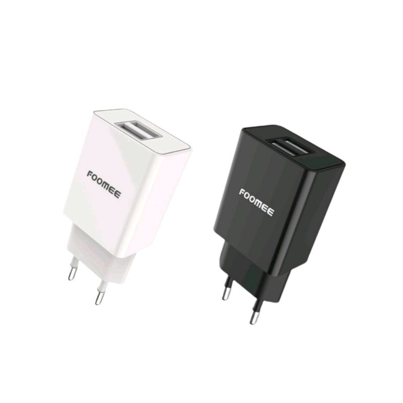 Charger Hp FOOMEE CC26 2USB 5V2.1A Cas Hp Cocok untuk Smua Type Hp