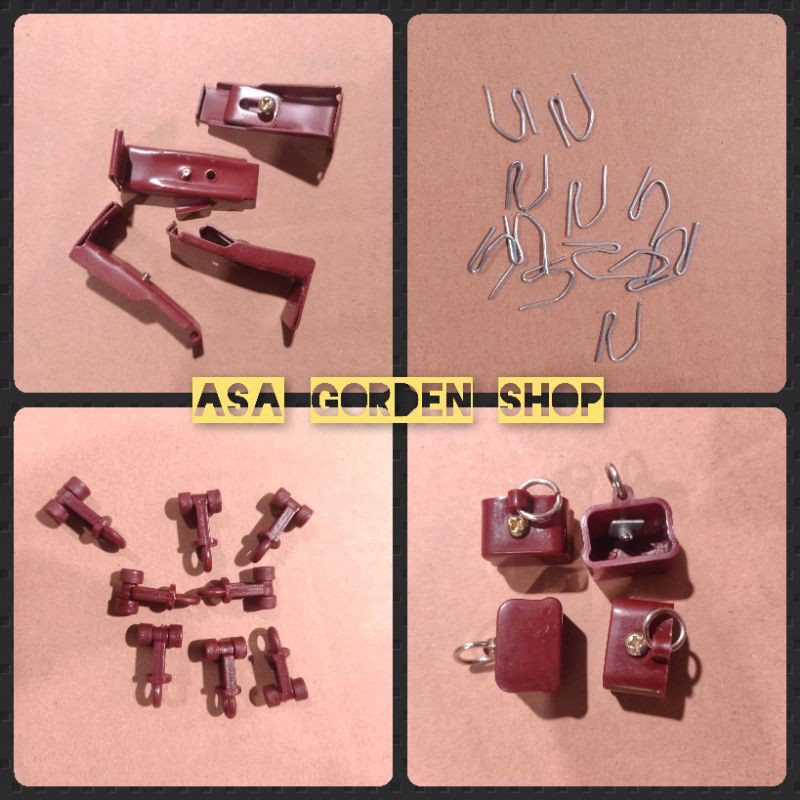 AKsesoris rel gorden kotak/tutup rel/roda rel/braCket rel/rail GORDEN/GORDEN/REL KOTAK/TUTUP KOTAK
