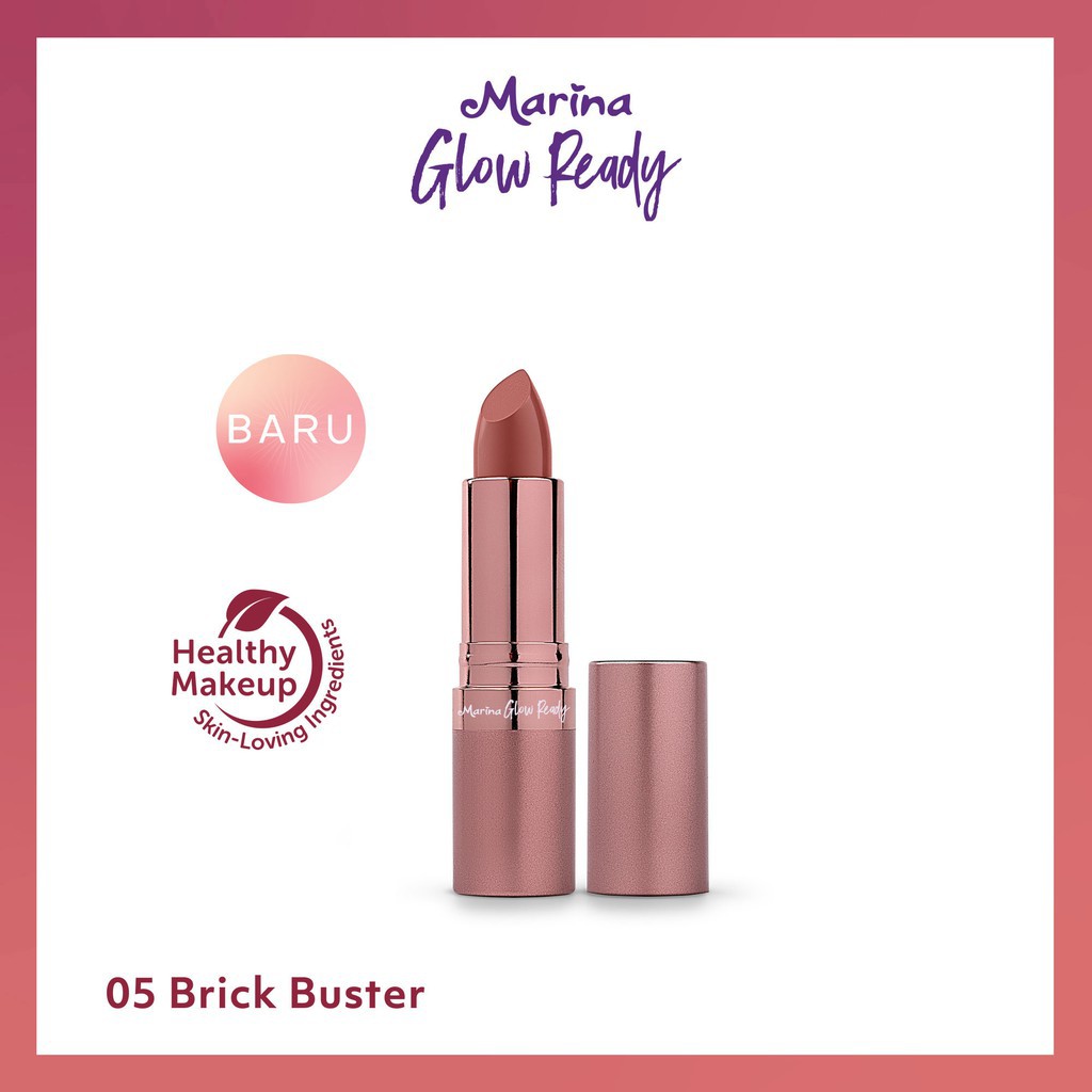 Marina Glow Ready Luscious Lipstick