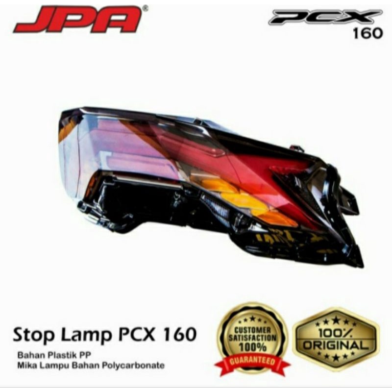Stoplamp PCX 160 2021 Lampu belakang PCX 160 2021 JPA