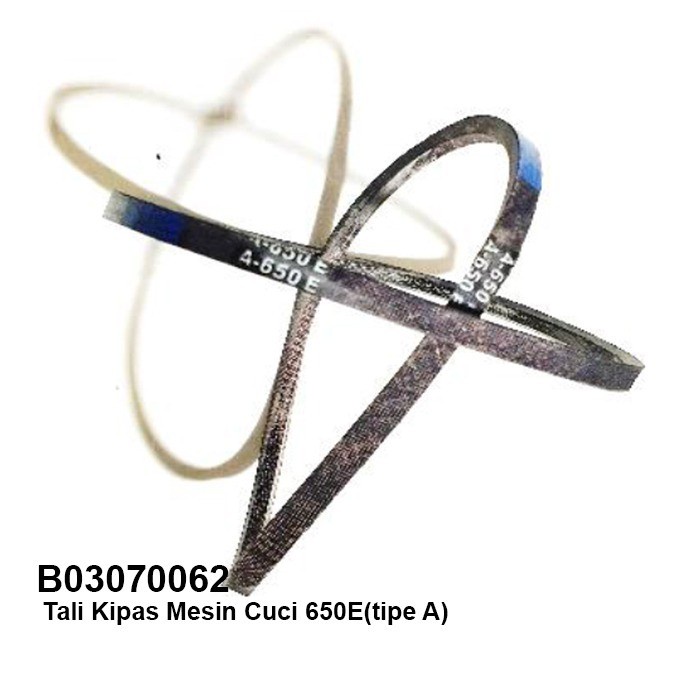 Tali kipas mesin cuci universal samsung sanken panasonic murah berkualitas 650E(tipe A)