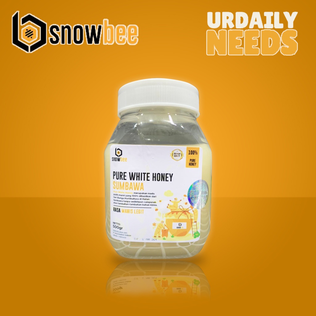 

Madu Putih Asli Sumbawa Murni 100% Snowbee 500gr Free Sendok Madu Berkhasiat Meningkatkan Imun Tubuh