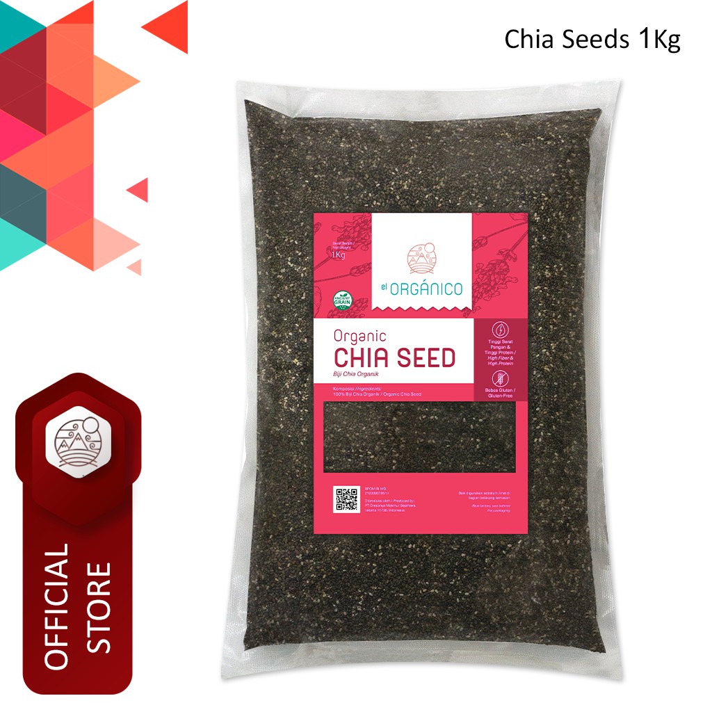 

Chia Seed Organic El Organico 1Kg