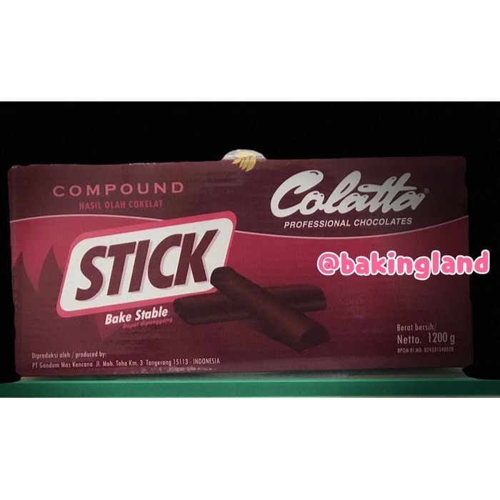 

Colatta Cokelat Stik Compound 1kg 1.2kg