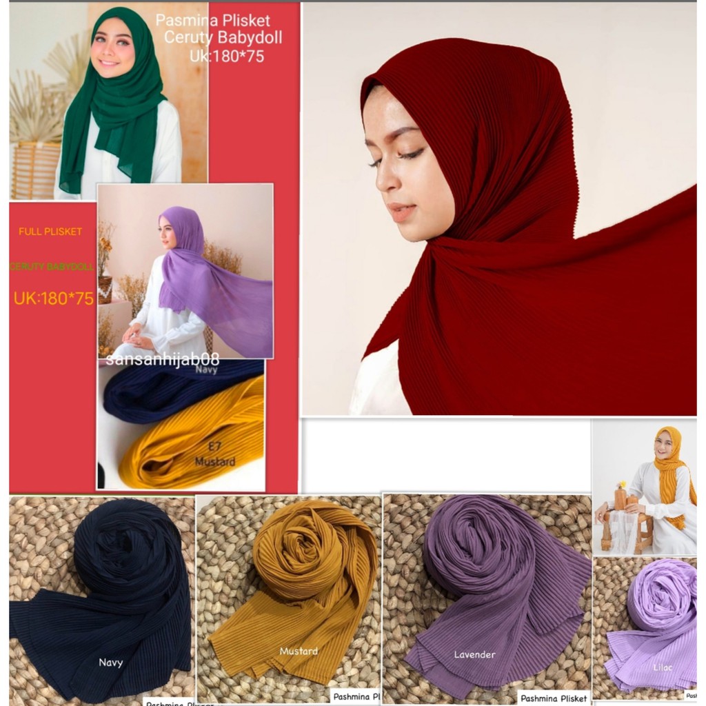 Khimar Niqob DENARA POLKA Jersey Super