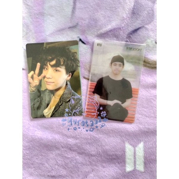 BTS CLEAR PHOTOCARD IN THE SOOP 2