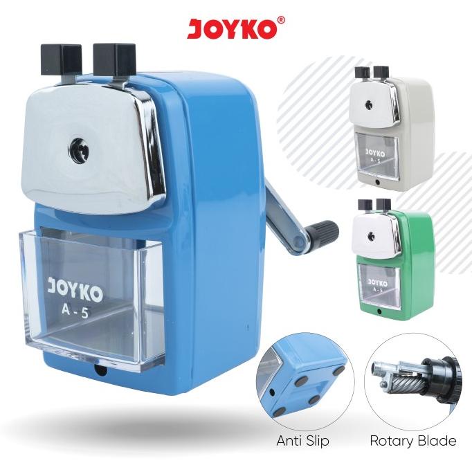 

[COD] Sharpener / Rautan / Serutan Putar Joyko A-5 TERJAMIN Kode 733