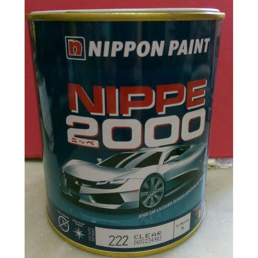 

CAT DUCO NIPPE 2000/CAT BESI,KAYU,MOBIL CLEAR NO.222 TERUJI