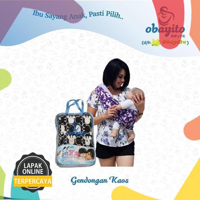 Original Obayito Geos Gendongan Motif Produk Berkwalitas