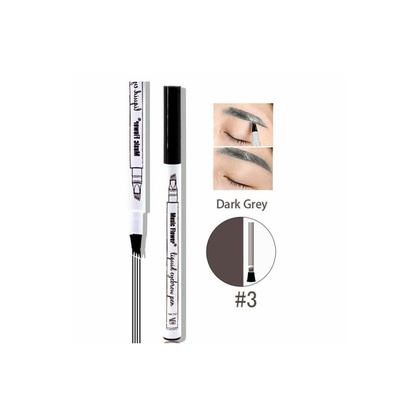 [COD] MUSIC FLOWER EYEBROW WATERPROOF PEN pencil tatoo 3D Microblading Eyebrow - Shade 01Chestnut