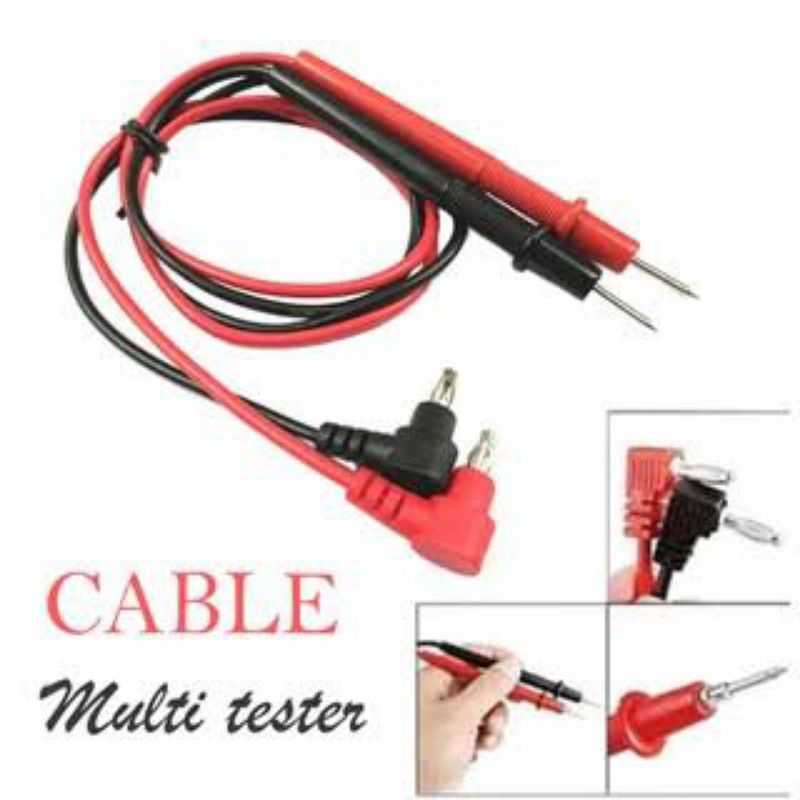 KABEL MULTI TESTER MERAH HITAM